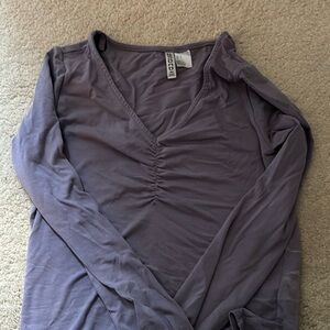 Cute scrunch long sleeve